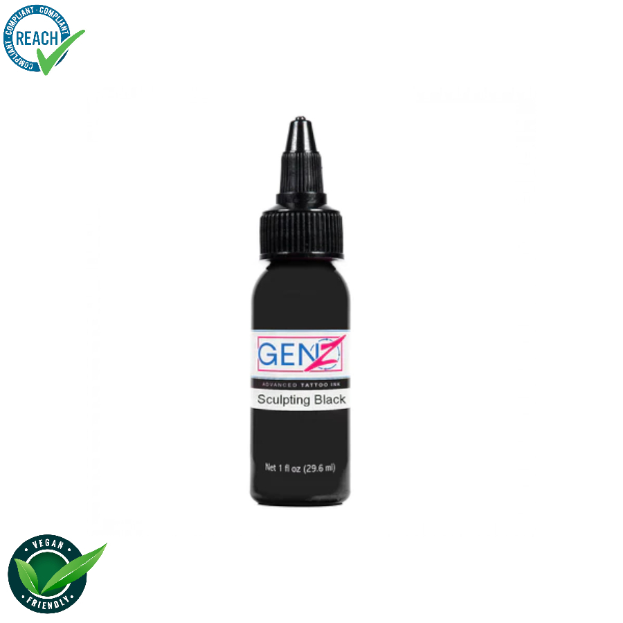 Intenze Ink Gen-Z Bob Tyrell B&G Sculpting Black - Mélange pour le tatouage encre REACH