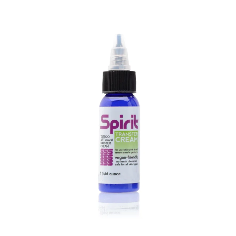 Stencil Tattoo - Spirit Transfert Cream Blue - Stencil pour le transfert de liasse copiant végan*