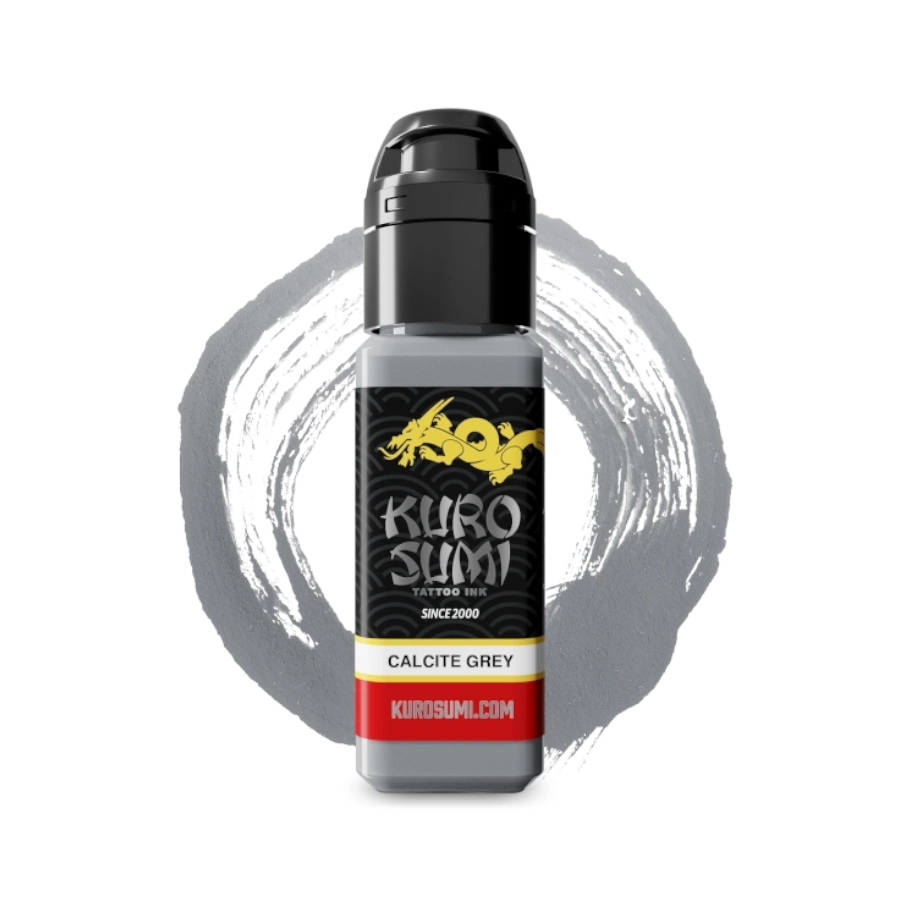 Encre Tatouage Grise - Kuro Sumi Impérial Calcite Grey - Mélange pour le tatouage encre reach*