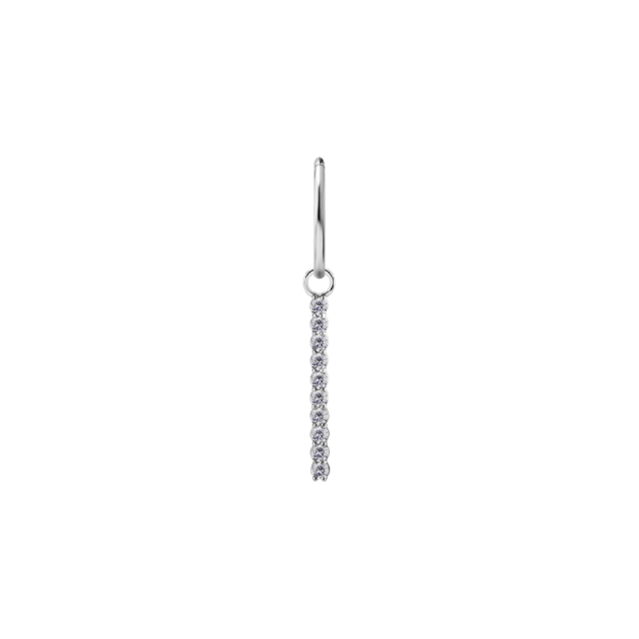 Piercing Anneau - Acier 316L - Anneau à charnière 32 avec accessoire (5 tailles) 