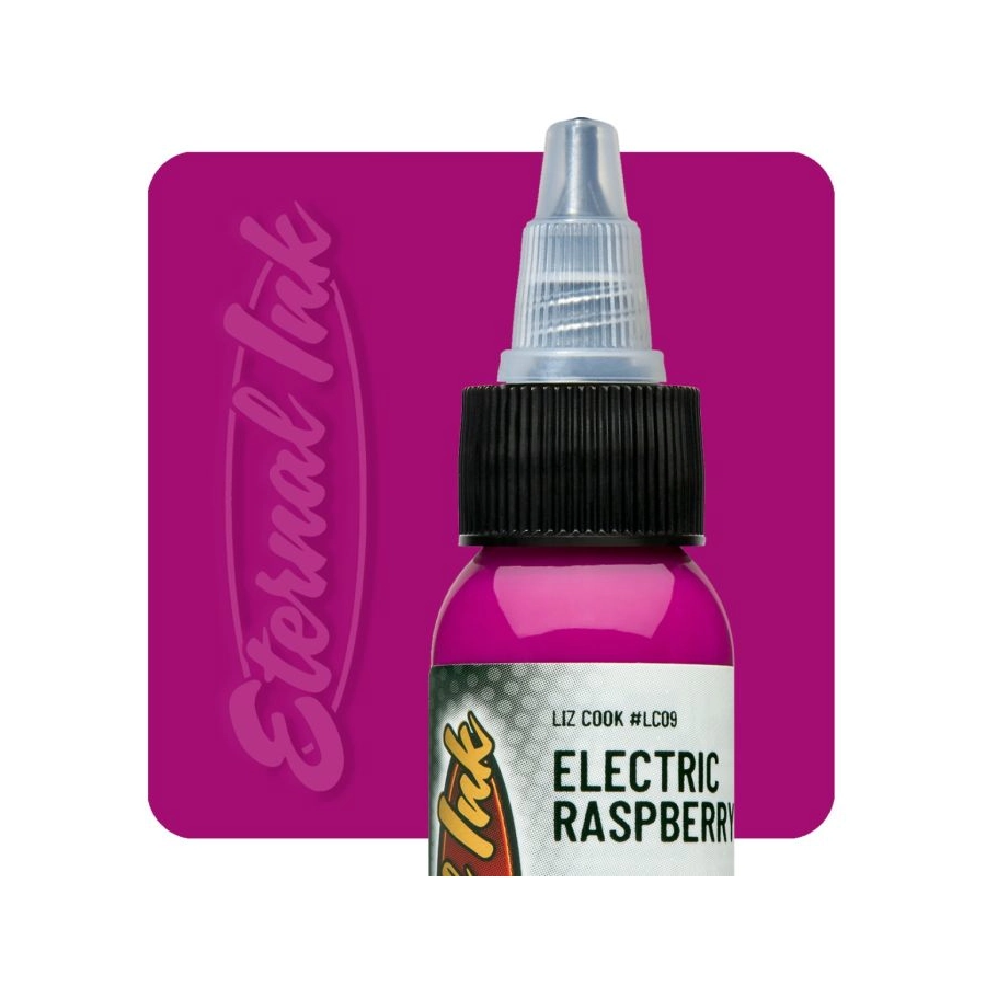 Encre Entrainement Tattoo Rose - Eternal Ink Liz Cook Electric Raspberry - Encre artistique pour entrainement au tatouage NON REACH*