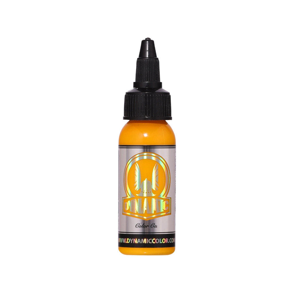 Encre Tattoo Jaune - Viking by Dynamic Mustard - Mélange pour le tatouage encre REACH