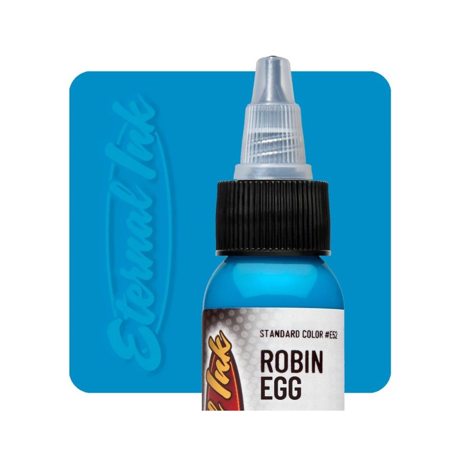 Encre Entrainement Tattoo Bleue - Eternal Ink Robin Egg - Encre artistique pour entrainement au tatouage NON REACH*