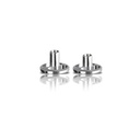 Piercing Surface - Titane Implant Dermique Skindiver Stérile - Piercing micro dermal avec strass 3 mm*