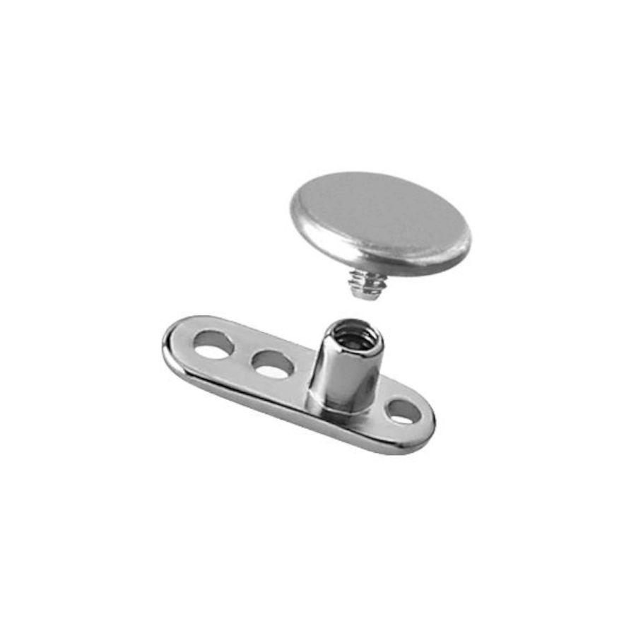Piercing Surface - Titane Stérile Gamme Itc - Micro dermal pour implant avec plaque*