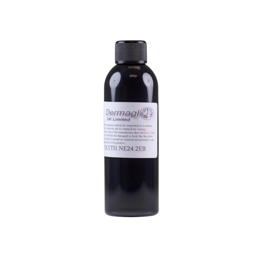 Encre Entrainement Tattoo Noire - Dermaglo Black - Encre artistique pour entrainement au tatouage NON REACH*