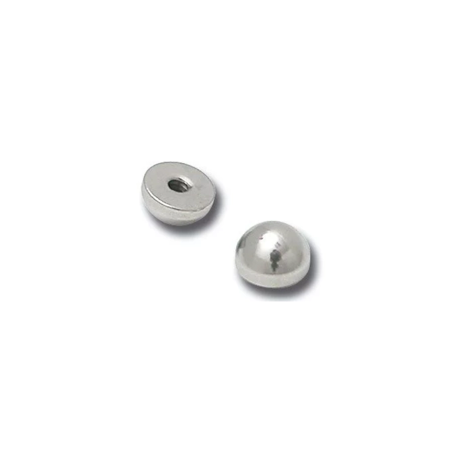 Piercing Bille - Acier Gamme Itc - Demi bille avec pas de vis externe 1,6 x 5 mm*