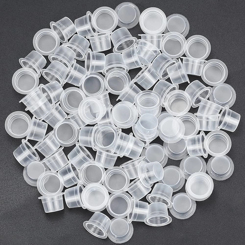 Caps Tattoo - Premium Ink Cups - Sachet de godet d'encre pour support de caps de tatouage*