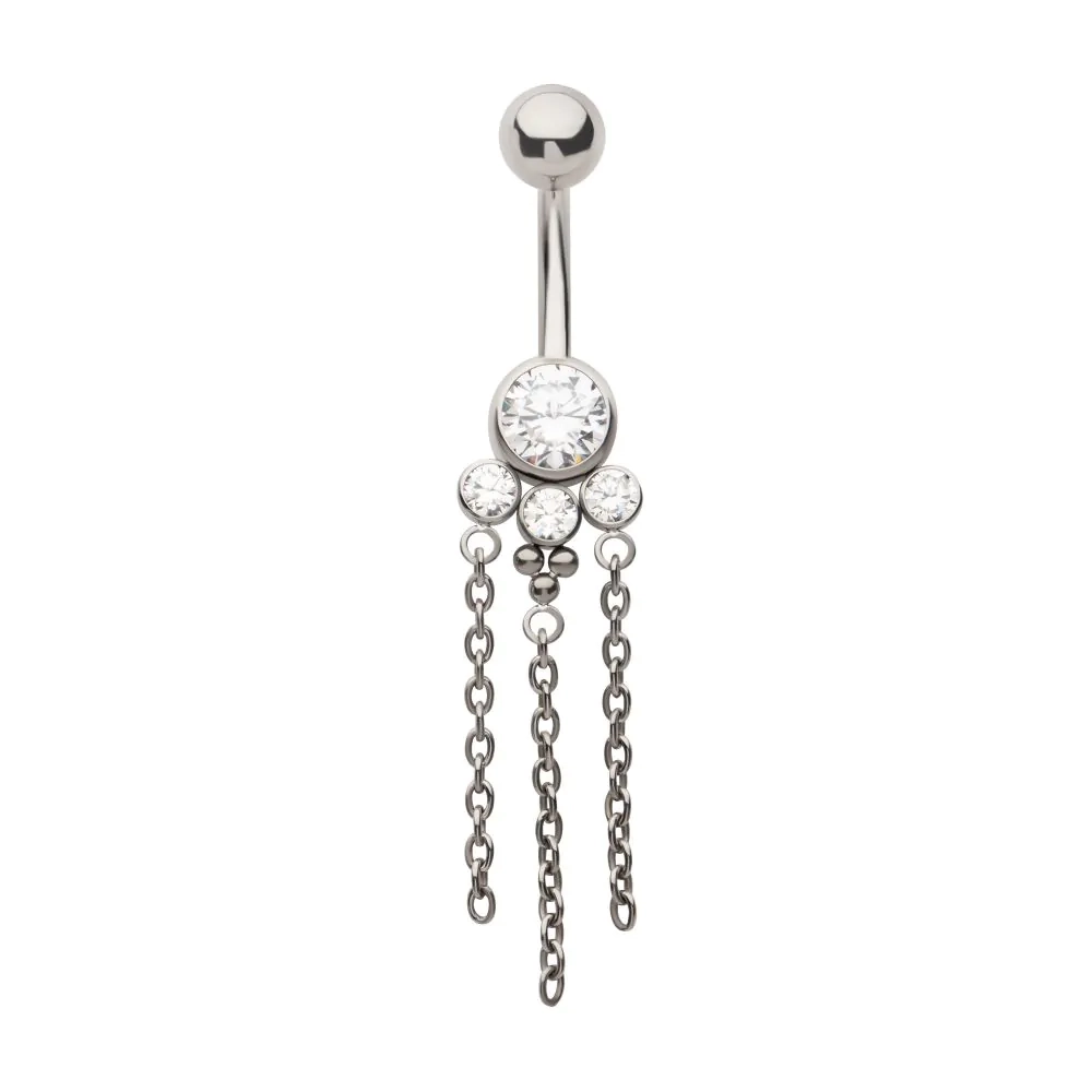 Invictus Banane 17 Titane F136 - Piercing avec pas de vis interne