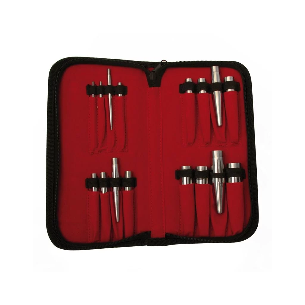 Tige Insertion Acier - Pochette de 16 tiges insertion de 3.5 à 18 mm finition épaulée