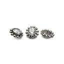 Embout Piercing - Titane F136 Gamme Hand Ink - Embout 19 en titane f136 avec pas de vis interne