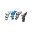 Embout Piercing - Titane F136 Gamme Hand Ink - Embout 28 en titane f136 avec pas de vis interne*