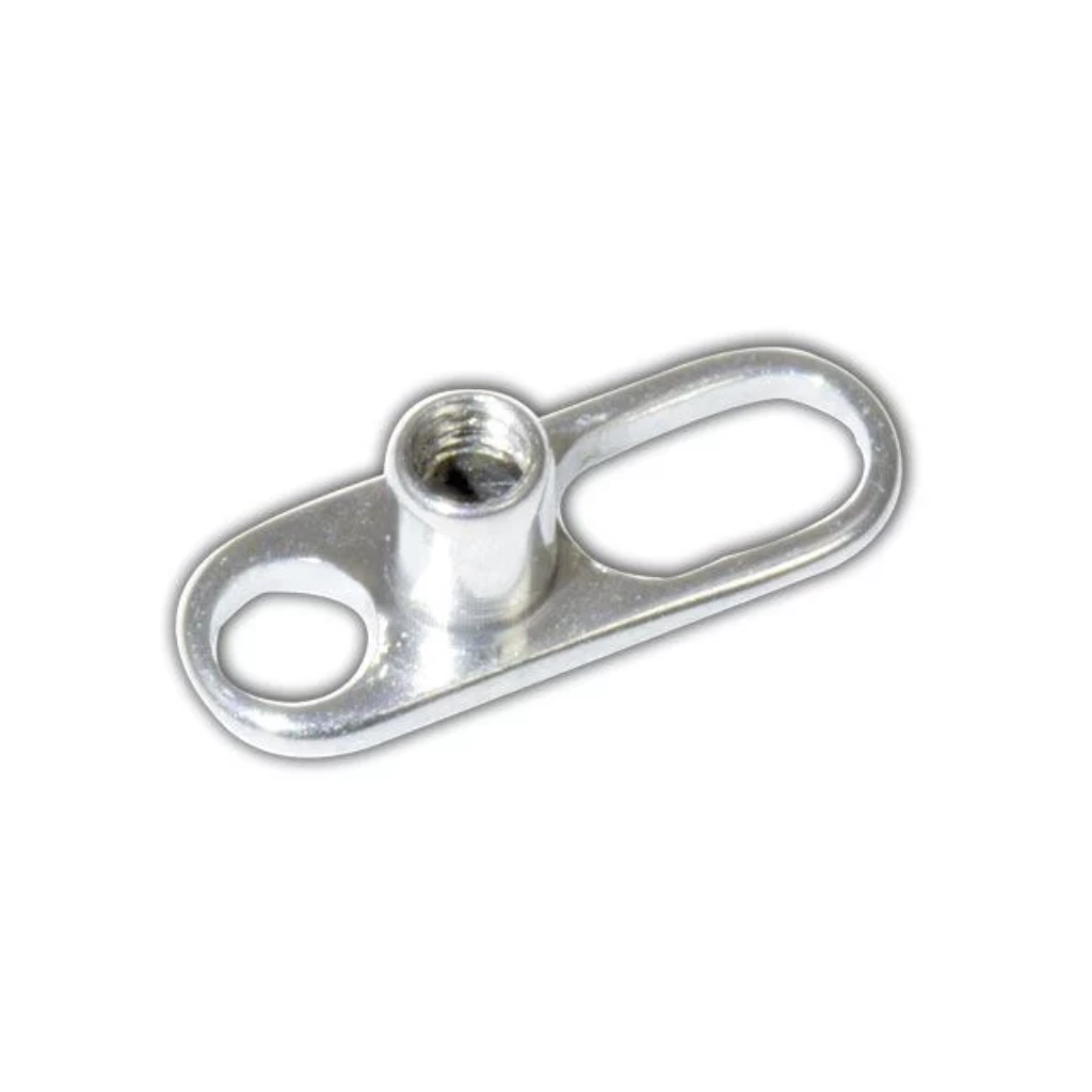 Piercing Surface - Titane Gamme Itc - Plaque micro dermal avec ouverture sans embout*