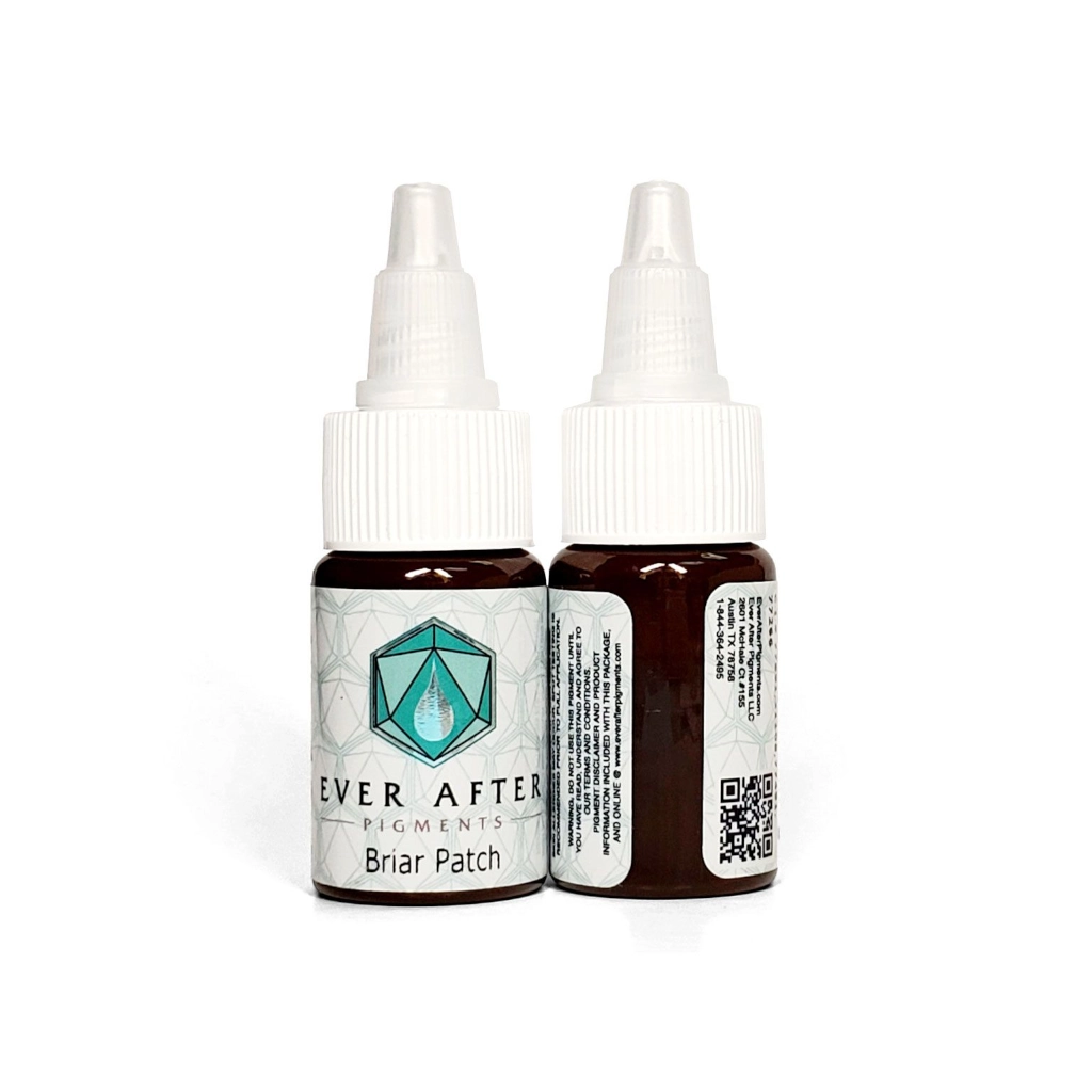 Pigment Pmu Marron - Ever After Briar Patch - Pigments pour l'entraînement au maquillage permanent non reach 15 ml*