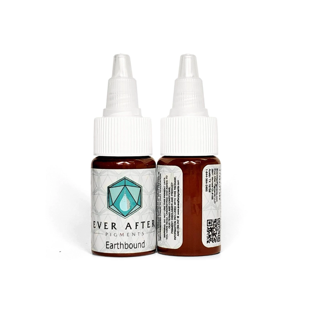 Pigment Pmu Marron - Ever After Earthbound - Pigments pour l'entraînement au maquillage permanent non reach 15 ml*
