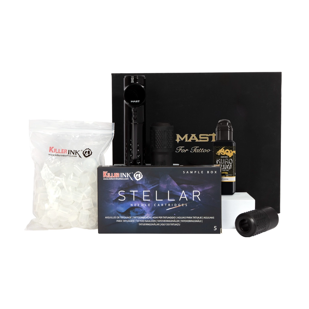 Kit Apprentie - Kit Pen Dragonhawk - Kit de tatouage avec machine à tatouer sans fil mast archer*