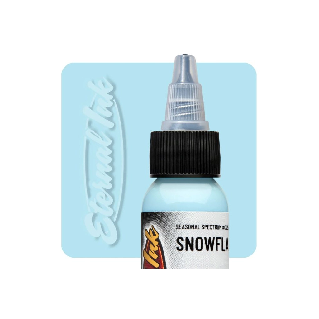 Encre Tatouage Bleue - Eternal Ink Seasonal Spectrum Snowflake - Encre artistique pour l'entrainement au tatouage NON REACH*