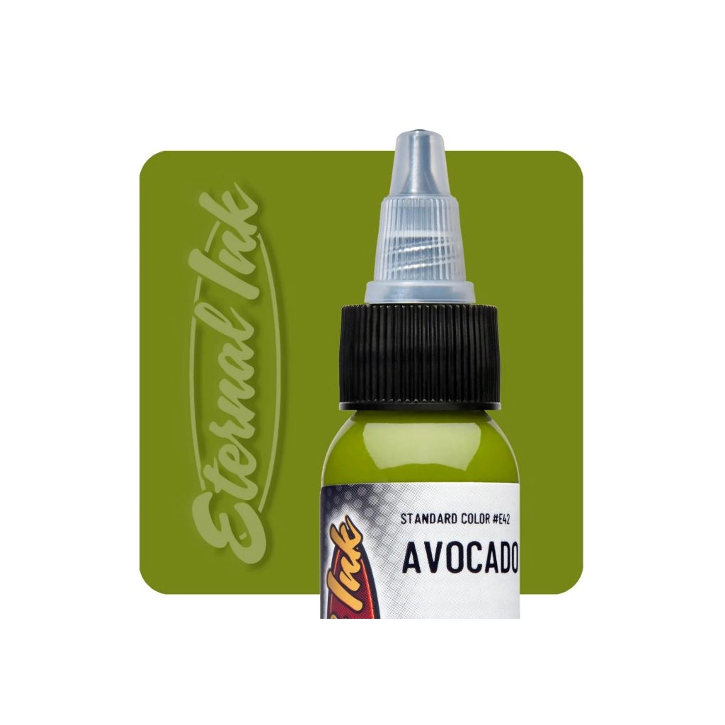 Eternal Ink Avocado - Encre artistique pour entraînement tatouage NON REACH