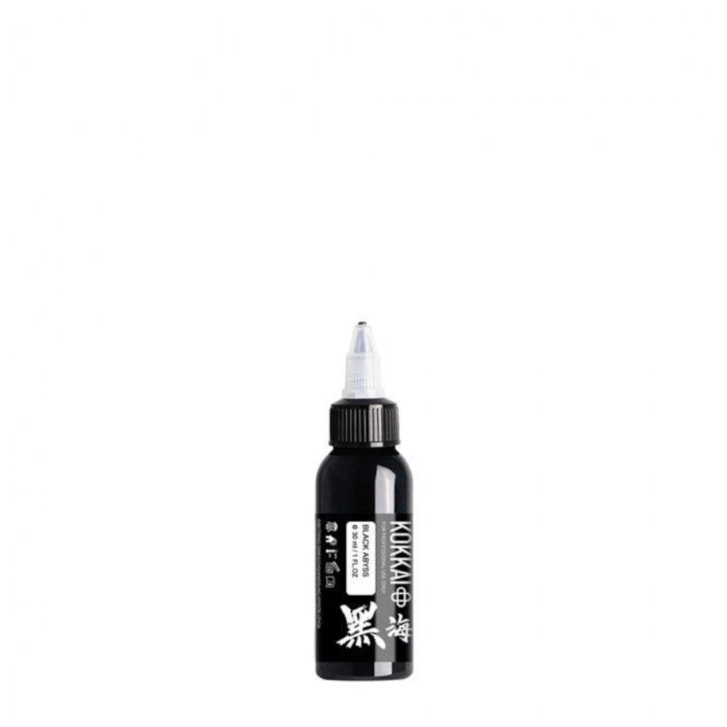 Encre Tattoo Noire - Kokkai Sumi Black Abys - Mélange pour le tatouage reach* 