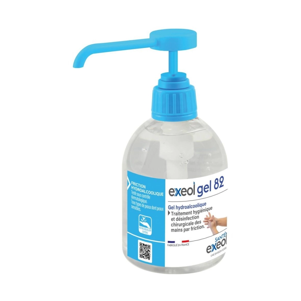 Gel Hydro Tattoo - Exeol Gel 82 - Gel hydroalcoolique pour la désinfection des mains*