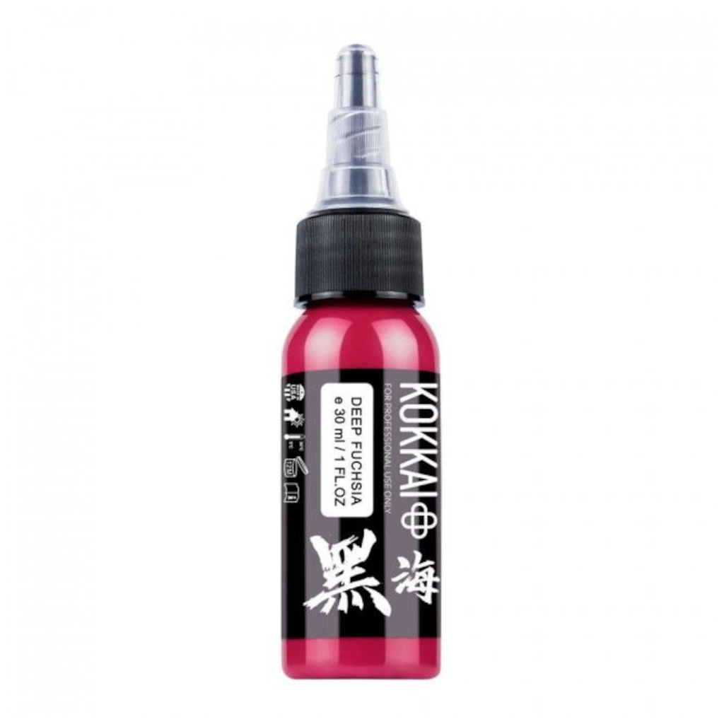 Encre Tattoo Rouge - Kokkai Sumi Deep Fuchsia - Mélange pour le tatouage reach* 