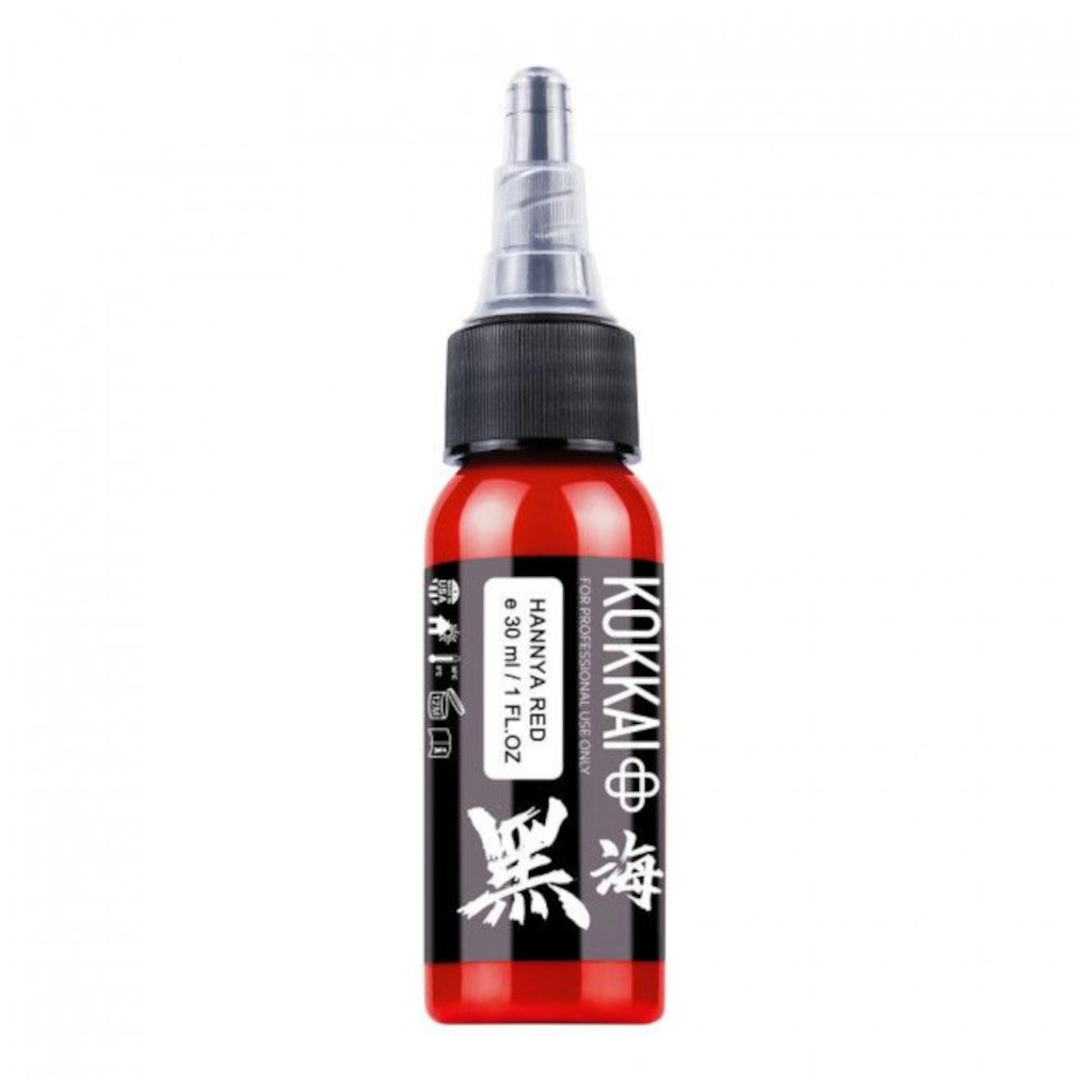 Encre Tattoo Rouge - Kokkai Sumi Hannya Red - Mélange pour le tatouage reach* 
