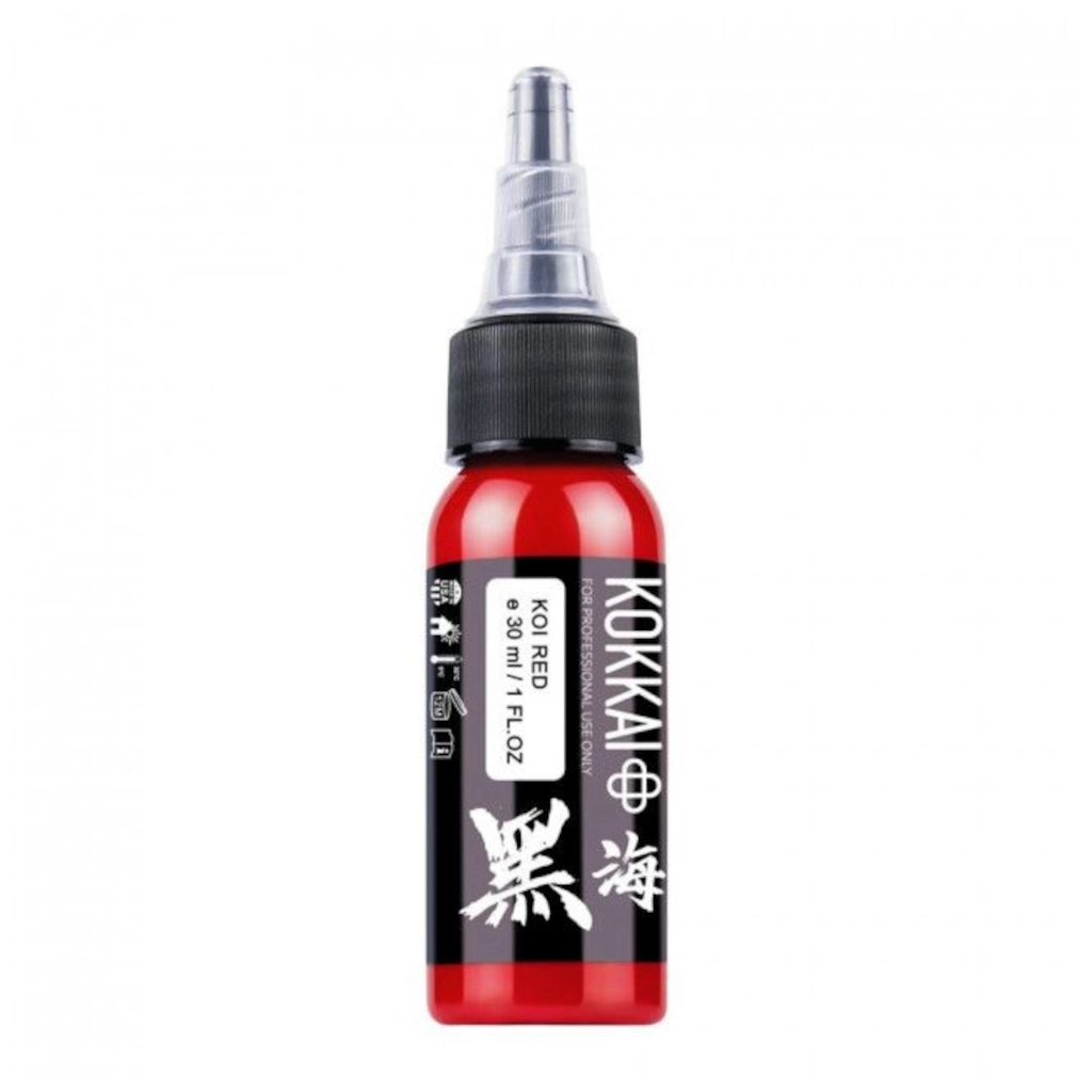 Encre Tattoo Rouge - Kokkai Sumi Koi Red - Mélange pour le tatouage reach* 