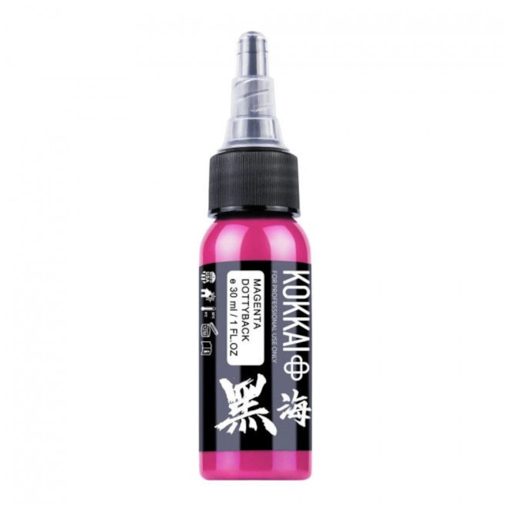 Encre Tattoo Rose - Kokkai Sumi Magenta Dottyback - Mélange pour le tatouage reach* 