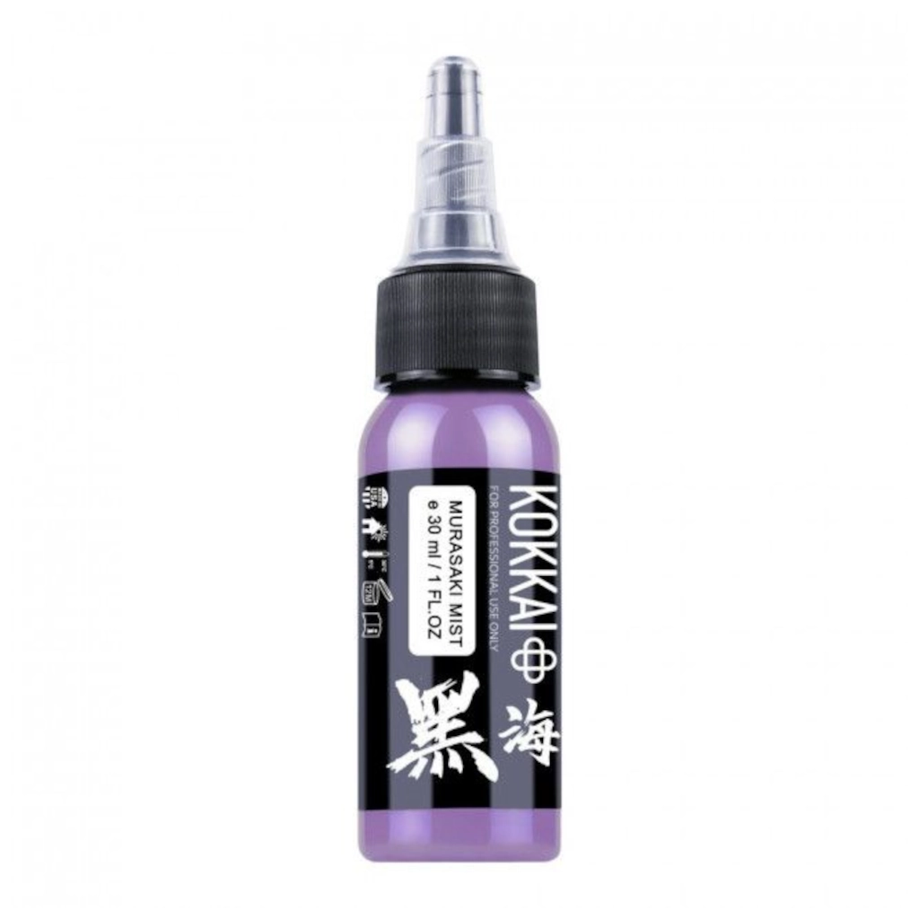 Encre Tattoo Violette - Kokkai Sumi Murasaki Mist - Mélange pour le tatouage reach* 