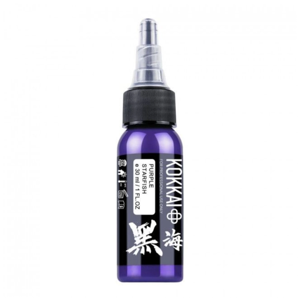 Encre Tattoo Violette - Kokkai Sumi Purple Starfish - Mélange pour le tatouage reach* 