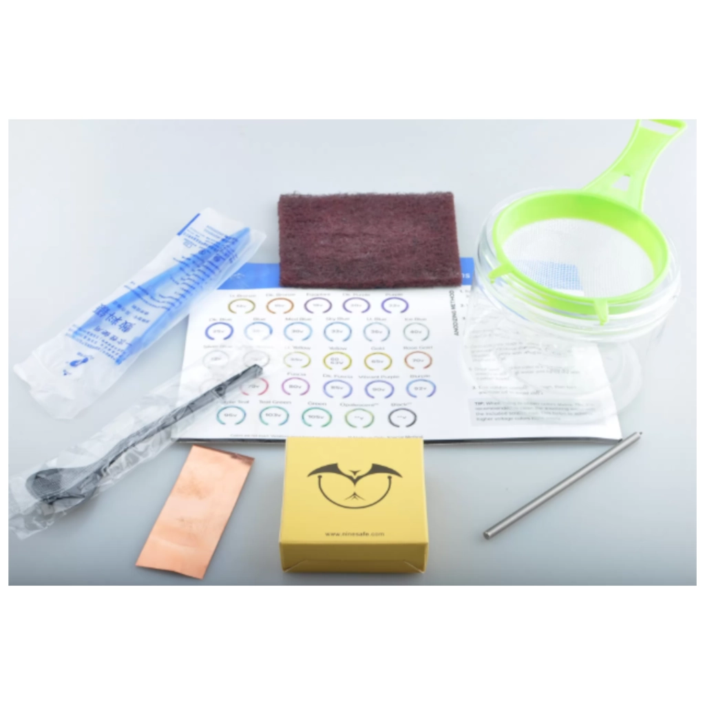 Anodisation Piercing - Kit Pour Anodiseur - Elément pour l'anodisation des piercings*