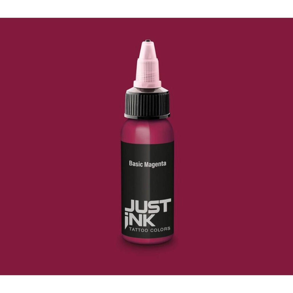 Encre Tattoo Rouge - Just Ink Basic Magenta - Mélange pour le tatouage encre reach 30 ml