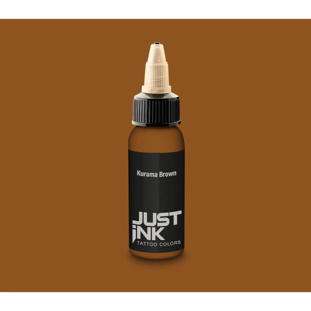 Encre Tattoo Marron - Just Ink Kurama Brown - Mélange pour le tatouage encre reach 30 ml