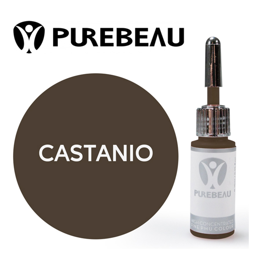 Mélange pour Maquillage Permanent PUREBEAU stérile Castanio