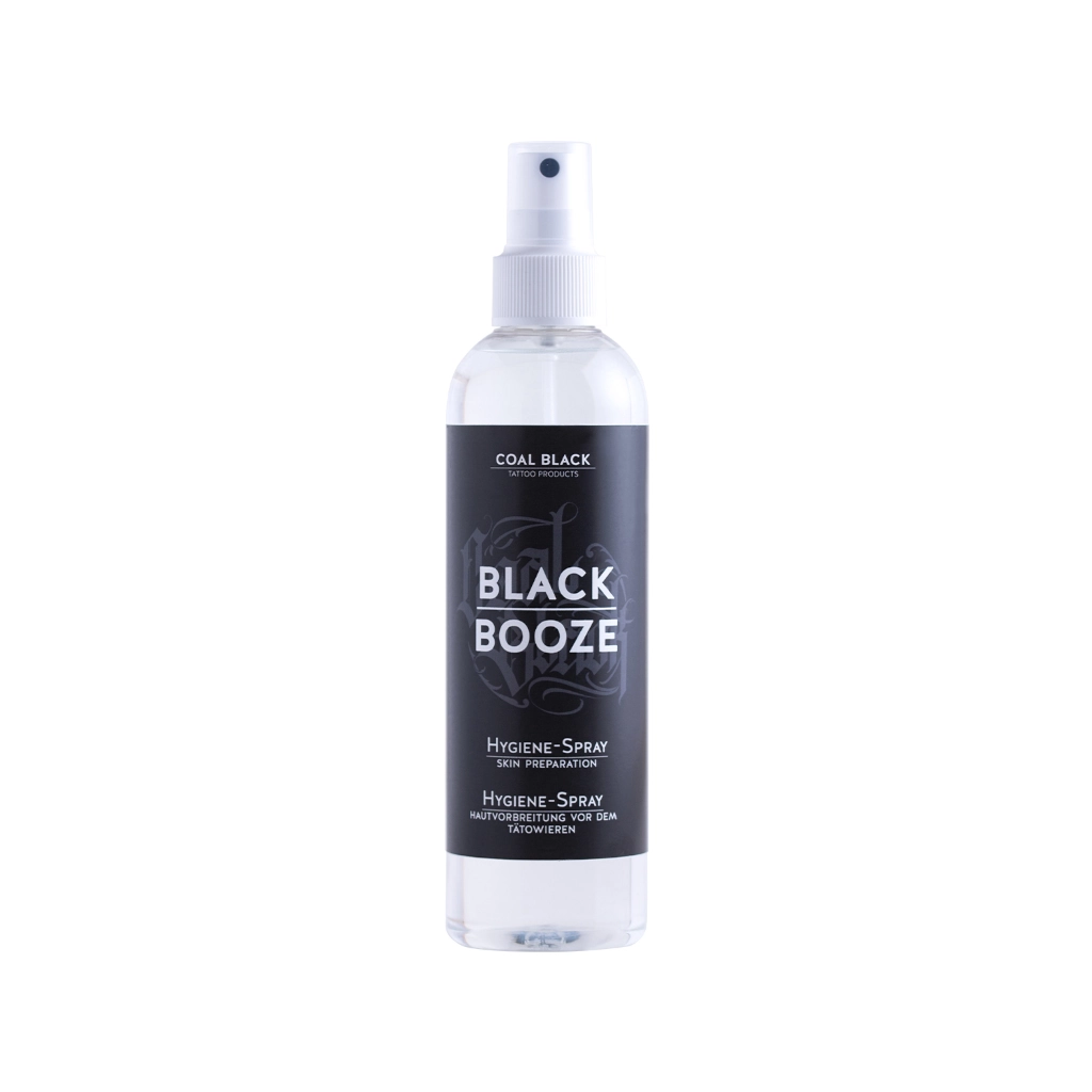 Désinfectant Tattoo - Coal Black Black Booze - Spray hygiénique préparation de la peau 250 ml*