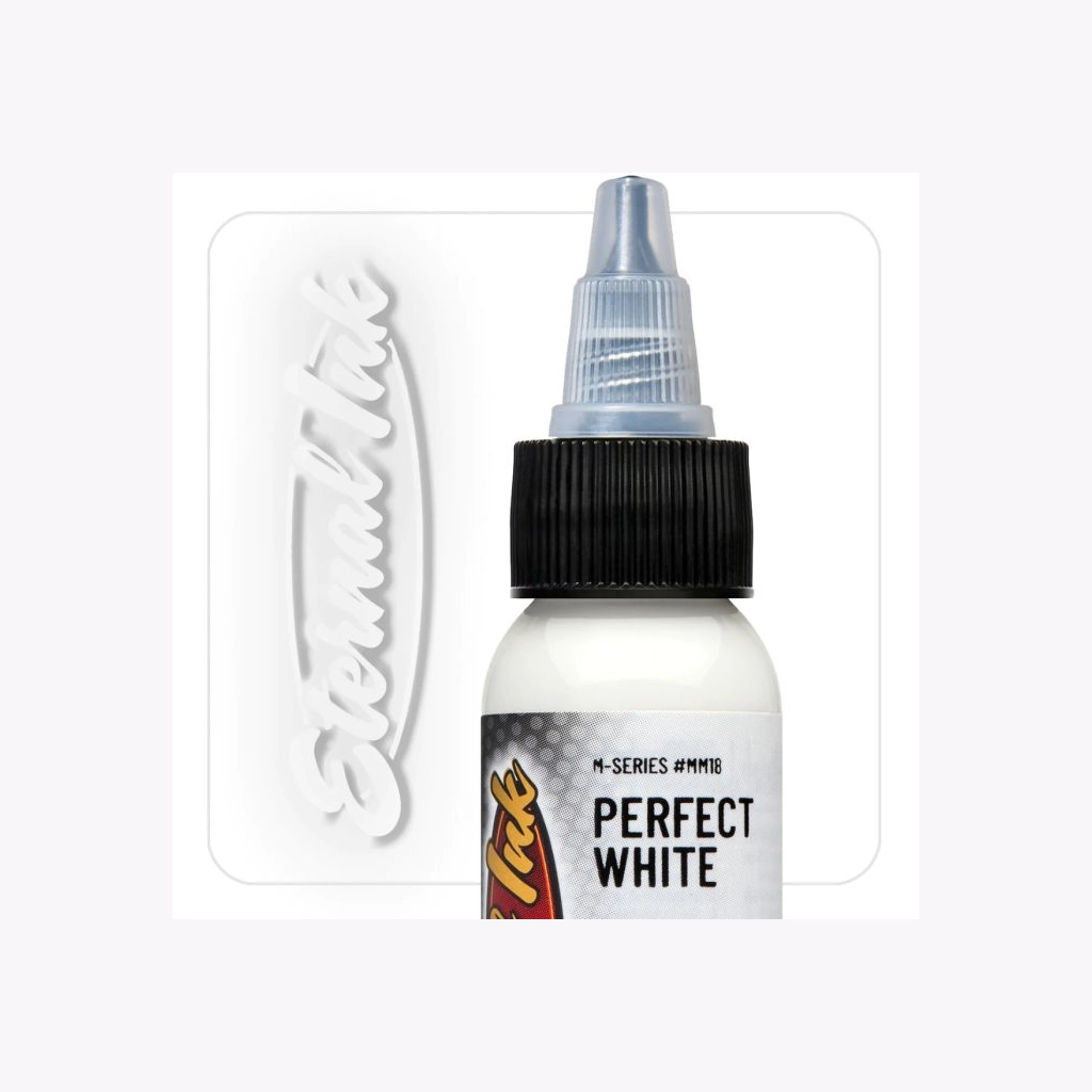 Eternal Ink M Series Perfect White - Encre artistique pour entrainement tatouage NON REACH