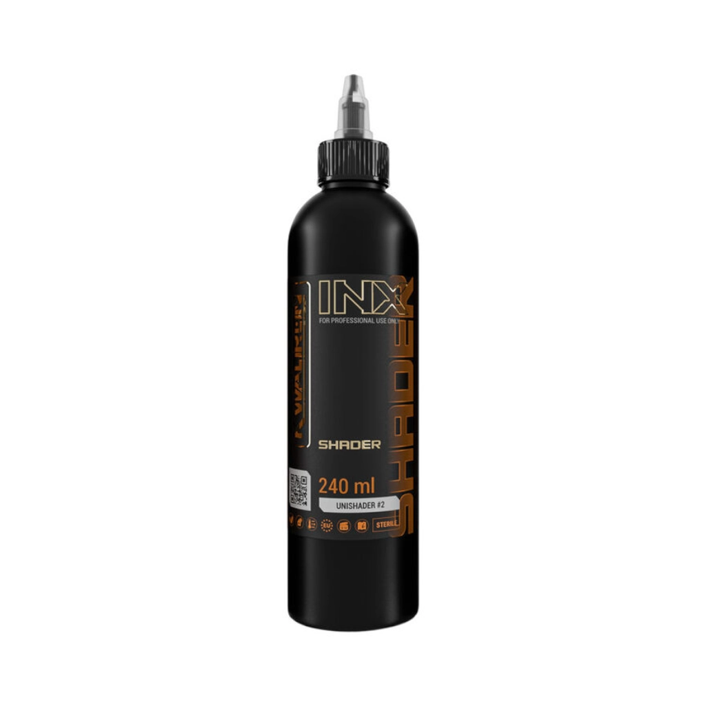 Encre Tattoo Greywash - Kwadron Inx UniShader 2 - Mélange pour le tatouage encre reach