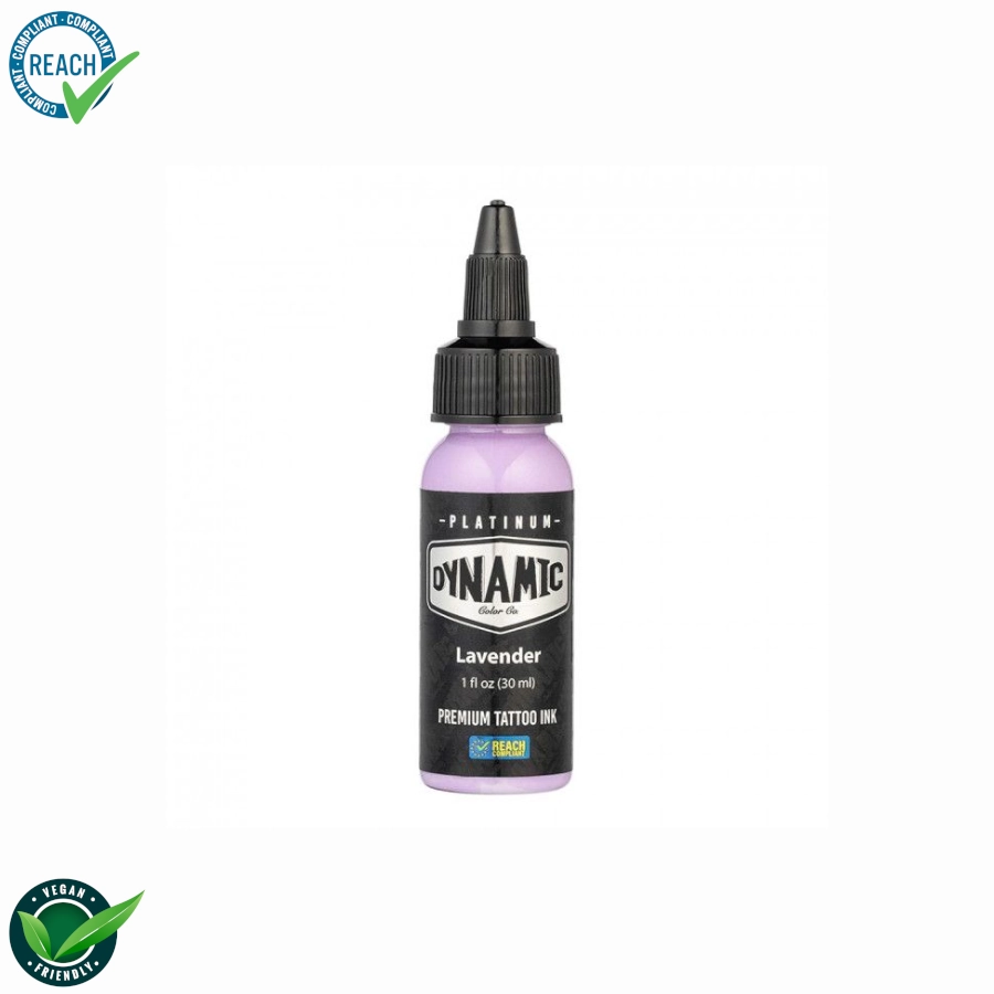 Encre Tatouage Violette - Dynamic Platinium Lavender - Melange pour le tatouage encre reach