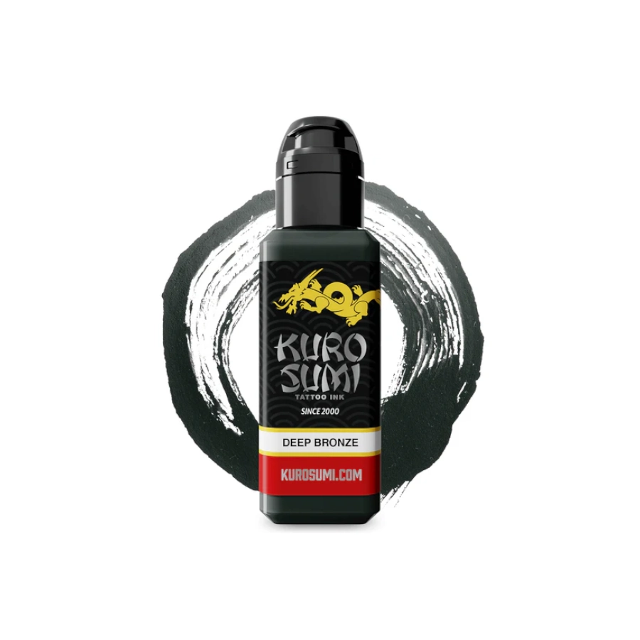 Kuro Sumi Impérial Tattoo Ink Deep Bronze - Mélange pour le tatouage encre REACH