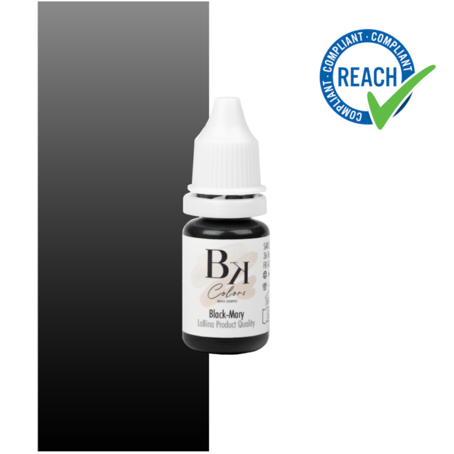 PIGMENT BK COLORS (EYE LINER) - BLACK MARY 10ML