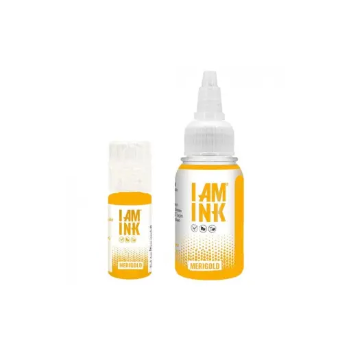 Encre Tattoo Jaune - I Am Ink Merigold - Mélange pour le tatouage encre reach