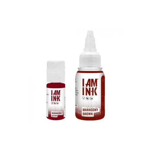 Encre Tattoo Marron - I Am Ink Mahagony Brown - Mélange pour le tatouage encre reach