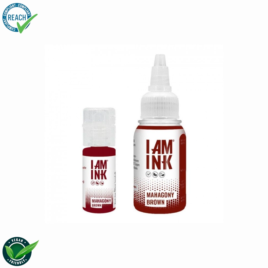 I Am Ink Mahagony Brown - Mélange pour le tatouage encre REACH