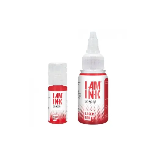 Encre Tatouage Rouge - I Am Ink Laser Red - Mélange pour le tatouage encre REACH