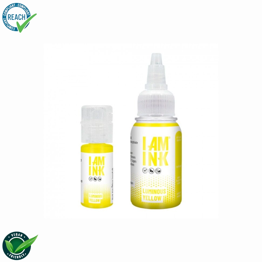 I Am Ink Luminous Yellow - Mélange pour le tatouage encre REACH