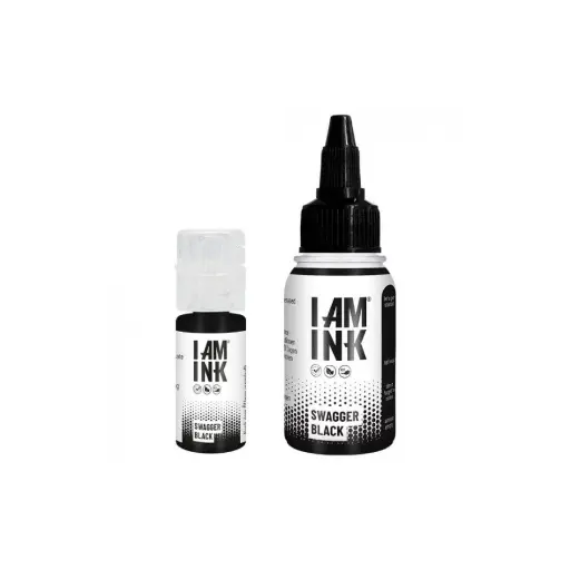 Encre Tattoo Noir - I Am Ink Swagger Black - Mélange pour le tatouage encre reach