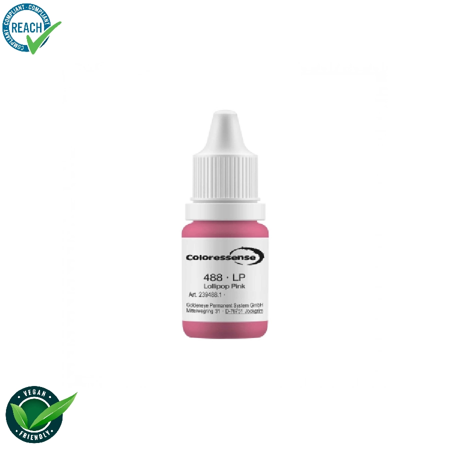 [ki_encre_goldeneye_lollipop_pink] Goldeneye Coloressense Lollipop Pink - Mélange pour le tatouage encre REACH