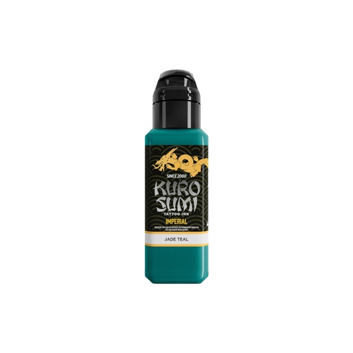 Encre Tattoo Bleue - Kuro Sumi Impérial Jade Teal V2 - Mélange pour le tatouage encre reach