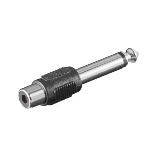 [i_adaptateur_jack_3.5-0VA027] Adaptateur Tattoo - Adapteur pour câble cheyenne Rca femelle vers jack 6,35 mm mâle*