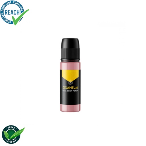 [encre_quantum_papa_dont_peach] Quantum Tattoo Ink Gold Label Papa Don't Peach - Mélange pour le tatouage encre REACH